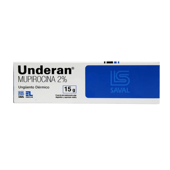 UNDERAN UNGUENTO DERM X 15 GRS MUPIROCINA 2%