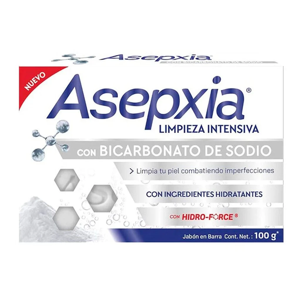 ASEPXIA JABON LIMPIEZA INTENSIVA BICARBONATO DE SODIO 100 GR