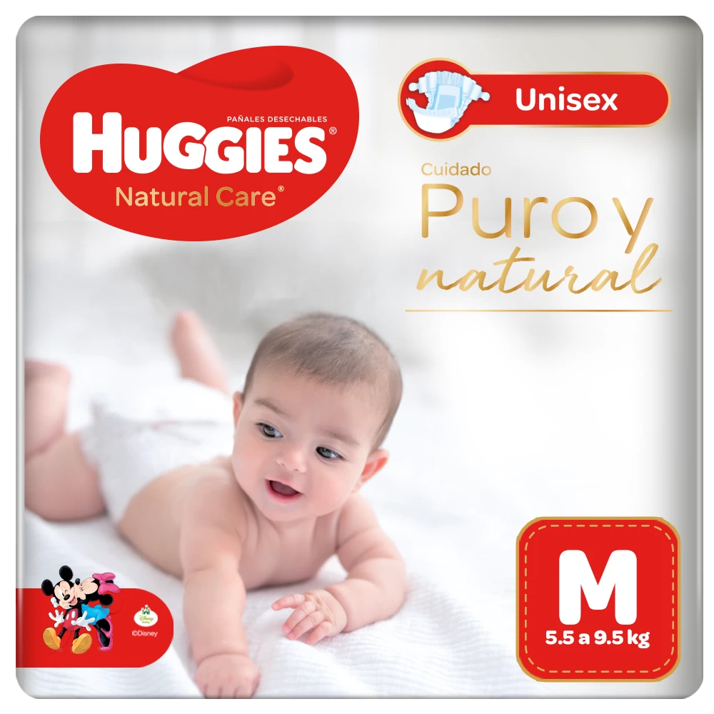 PAÑAL HUGGIES CARE NIÑA M X52