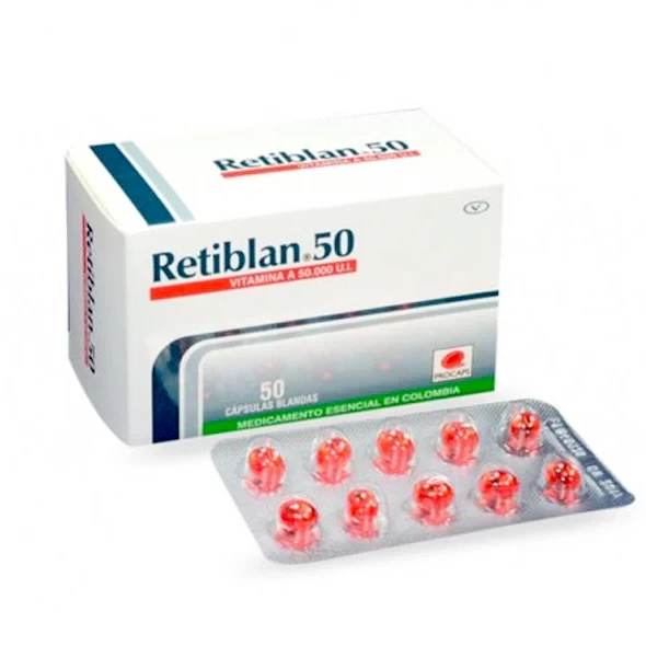 RETIBLAN 50 MG.