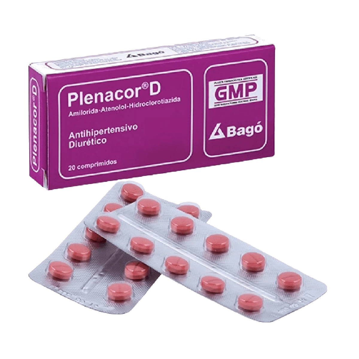 PLENACOR D X 20 ATENOLOL+ HCTA