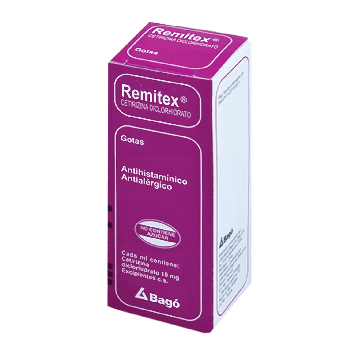 REMITEX GOTAS 10 MG