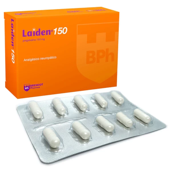 LAIDEN 150 MG X 30 (PREGABALINA)