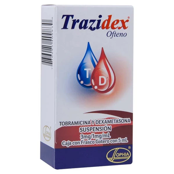 TRAZIDEX OFTENO COL. 5 ML(TOBRA-DEXA)