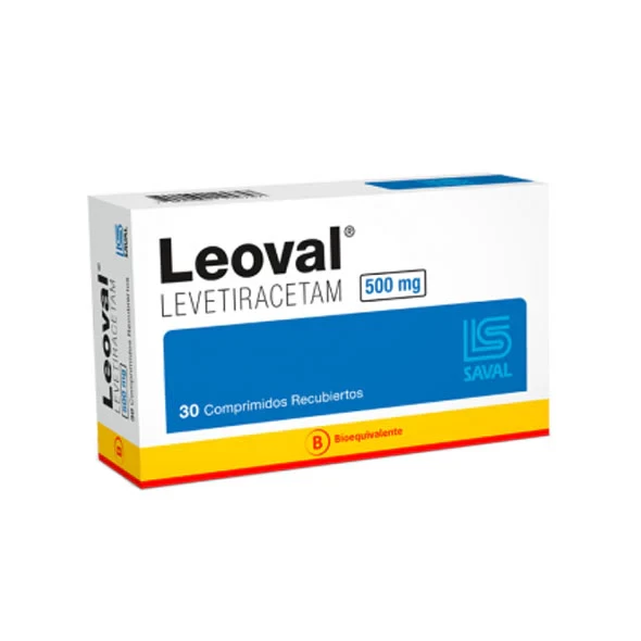 LEOVAL 500 MG X 30 COMP (LEVETIRACETAM)