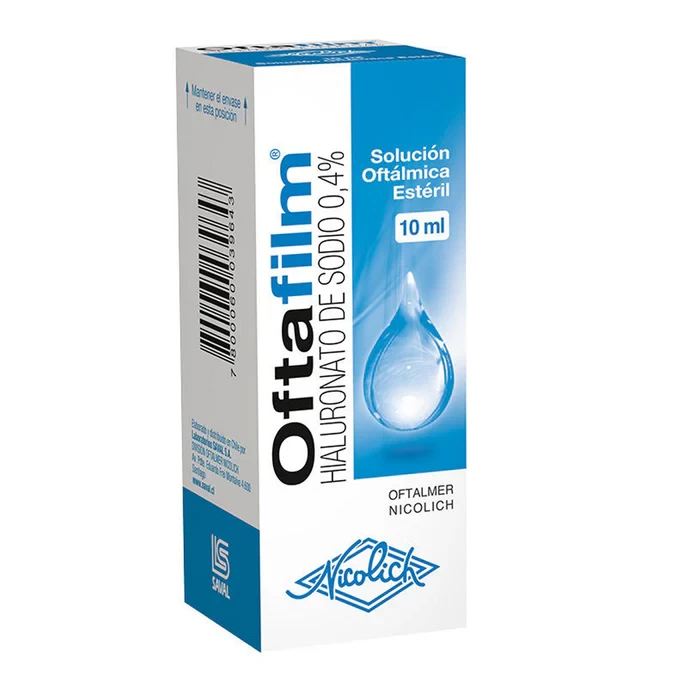 OFTAFILM 0,4% COLIRIO 10 ML HIALURONATO