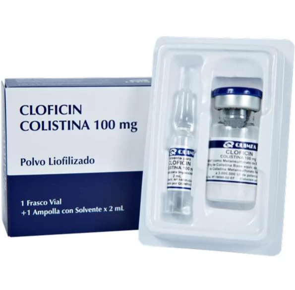 COLISTINA 100MG AMPOLLAS