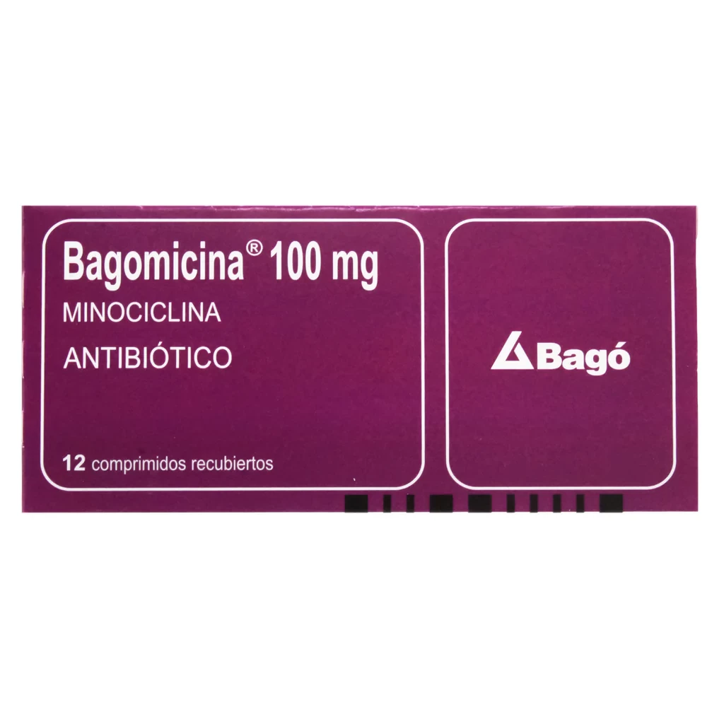 BAGOMICINA 100 MG X 12 MINOCICLINA