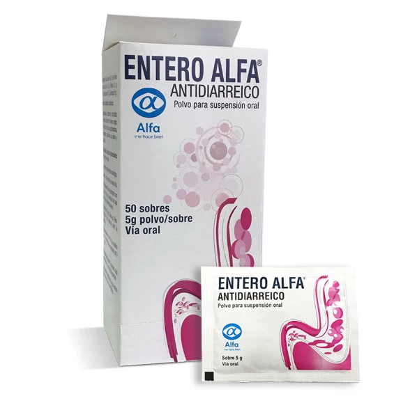 ENTERO ALFA ( ANTIDIARREICO) X 50 SOBRES