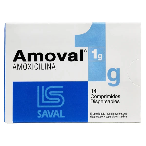 AMOVAL 1 GR.(AMOXICILINA) X 14