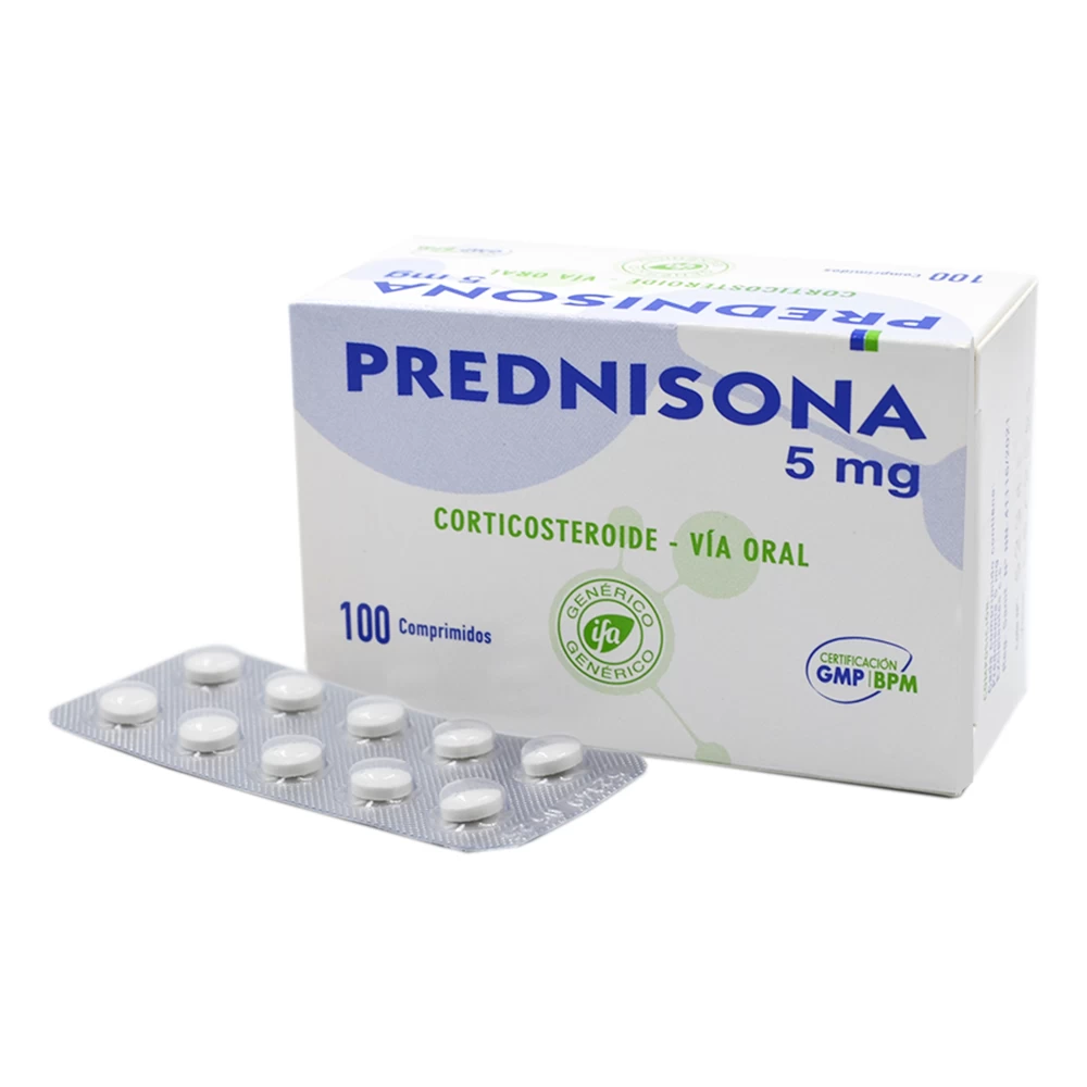 PREDNISONA 5 MG PRODEXA X 100 COMP