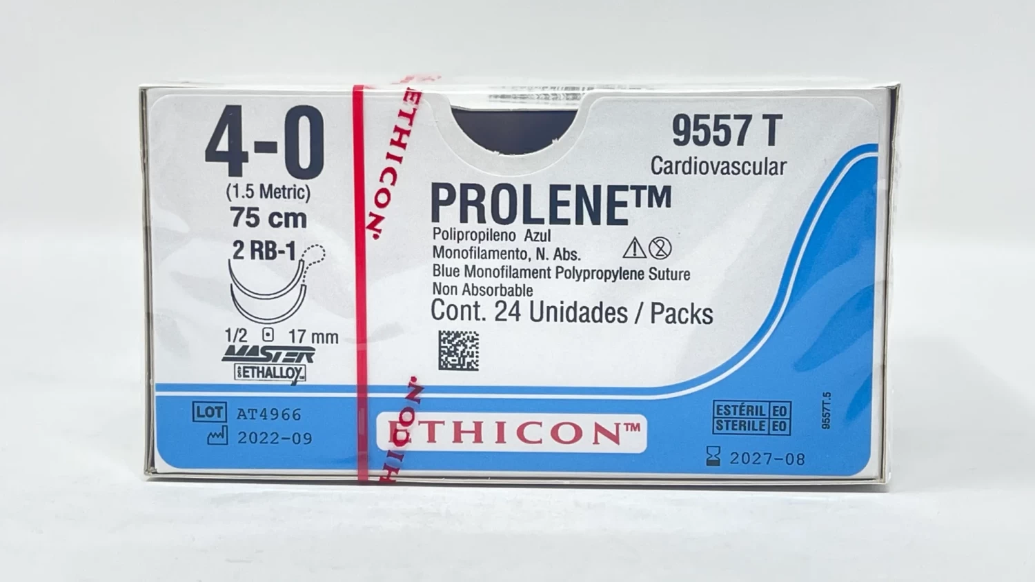 PROLENE 4-0 C/A 1.5CM 9557