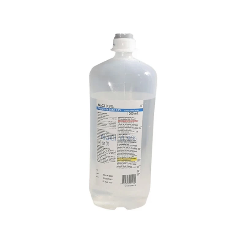 SUERO FISIOLOGICO 1000 ML 0.9 BRAUN