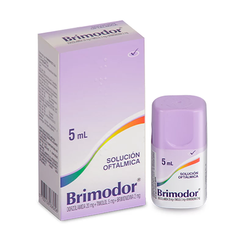 BRIMODOR 5 ML X 1(BRIMONI-TIMOL-DORZOLAMIDA)