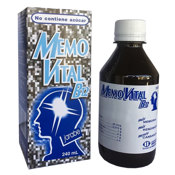 MEMOVITAL B12 JARABE 240 ML