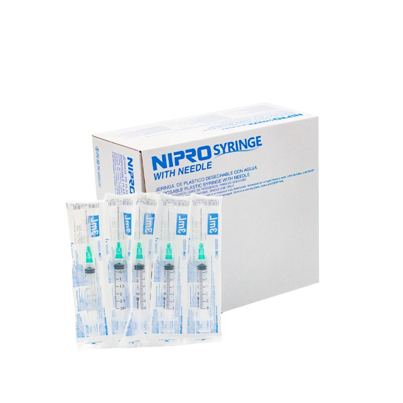 JERINGA 3 ML C/A 21GX1 1/2 NIPRO