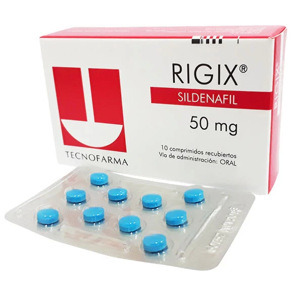 RIGIX 50 MG X 10 sildenafil