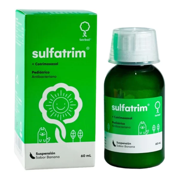 SULFATRIM 60 ML SUSP. C/E =trimetroprin + sulfametaxazol