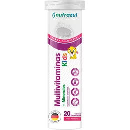 MULTIVITAMINAS+MINERALES KIDS SABOR FRAMBUESA