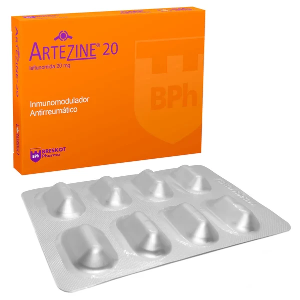 ARTEZINE 20 MG X 24 LEFLUNOMIDA