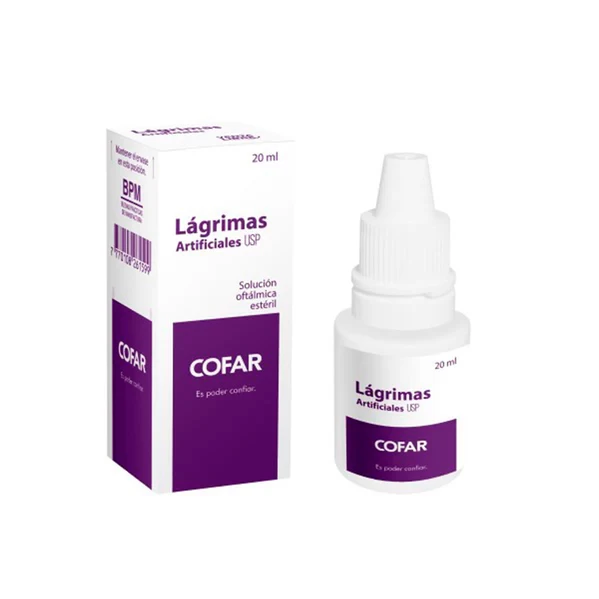 LAGRIMAS ARTIFICIALES GOTAS 20 ML. COFAR