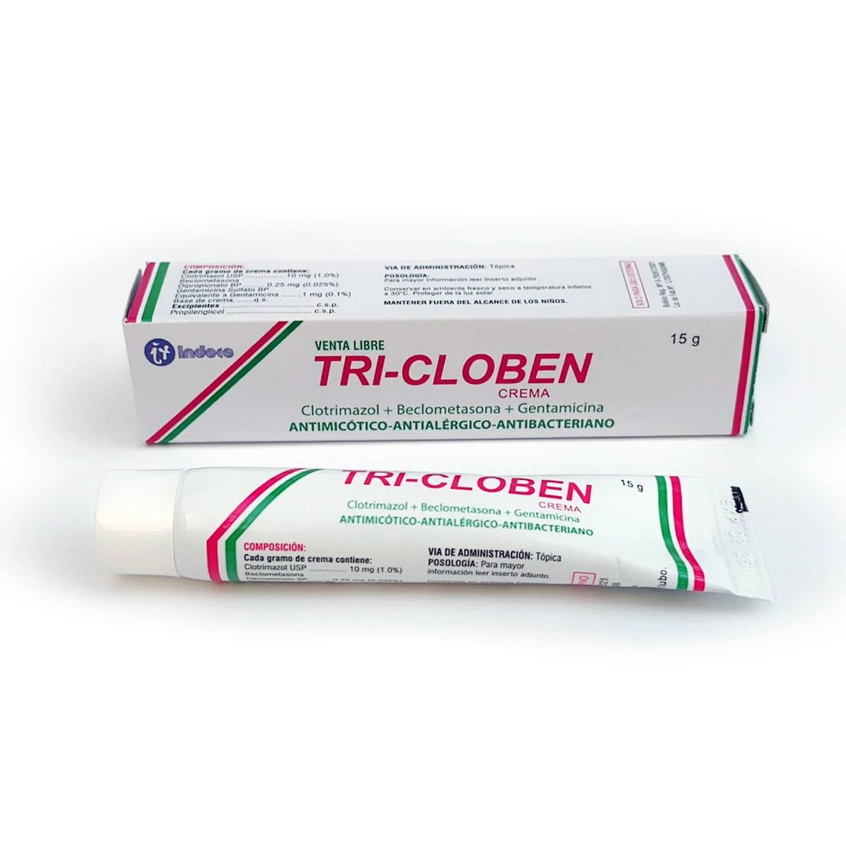 TRI CLOBEN CREMA 15 G