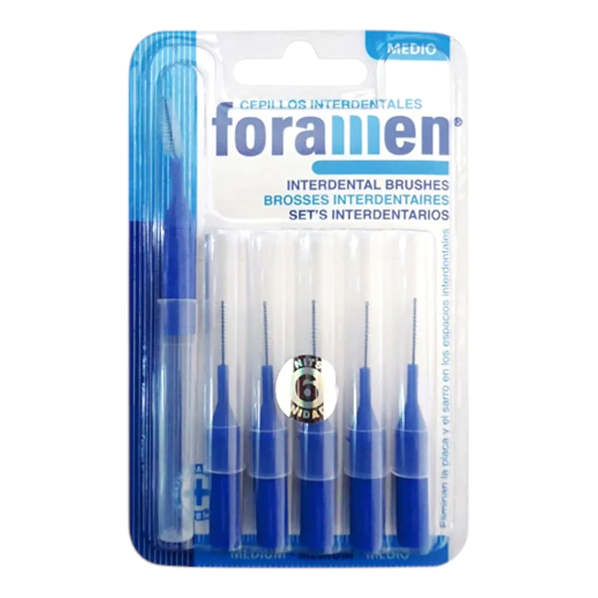 CEPILLO INTERDENTAL MEDIO 0.5 MM COD447