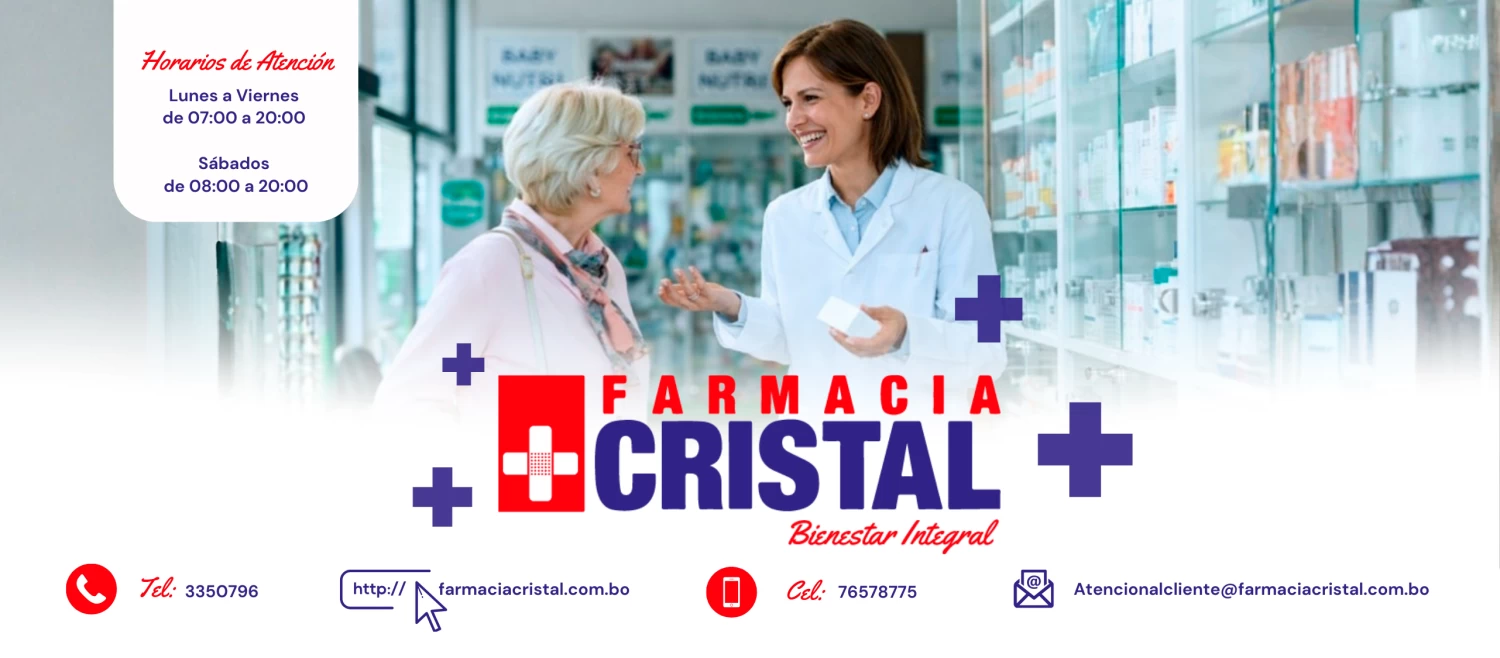 Farmacias Cristal promo
