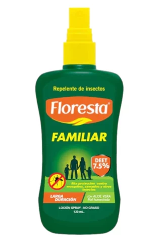 FLORESTA REPELENTE FAMILIAR DEET 7.5 % X 120 ML