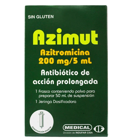 AZIMUT SUSP ORAL X 50 ML (azitromicina 200mg/5ml