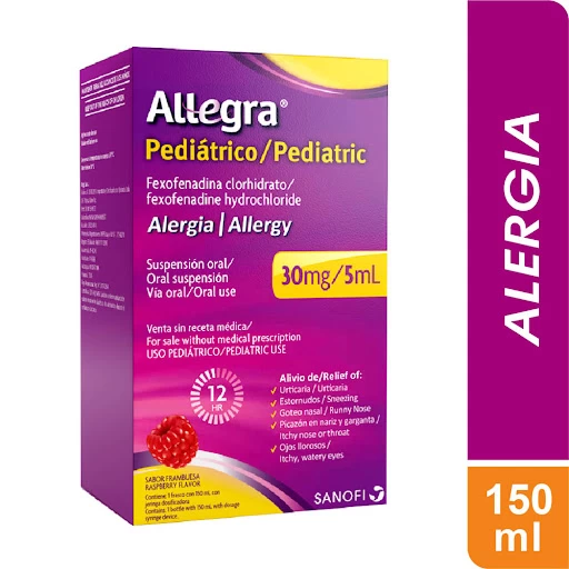 ALLEGRA PEDIATRICO 30 MG 5/ML 150 ML