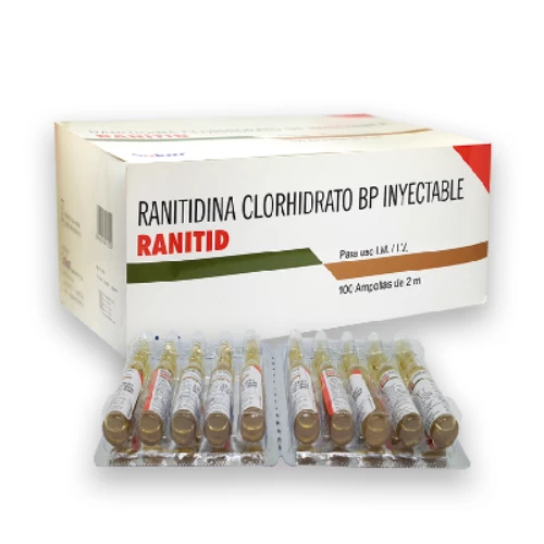 RANITIDINA 50MG/2ML X 10 AMP