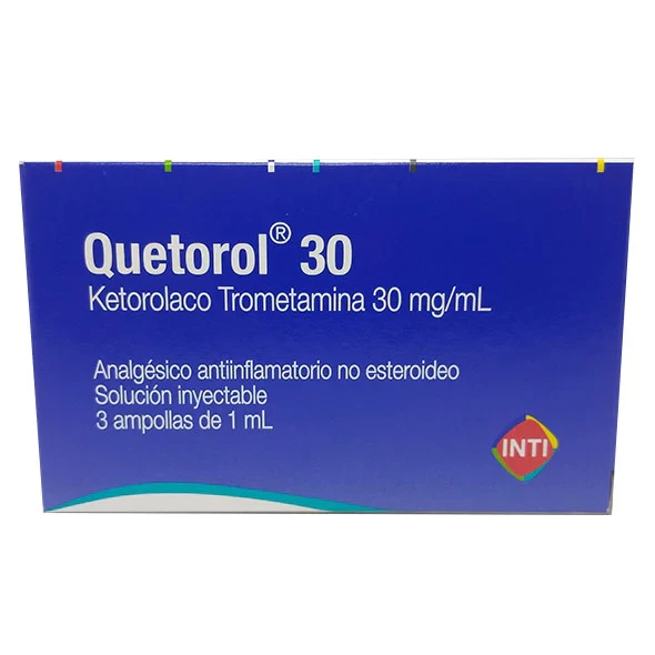 QUETOROL 30 MG 1 ML -KETOROLACO