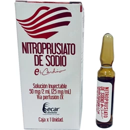 NITROPRUSIATO DE SODIO X 1 FAMP COFARBOL