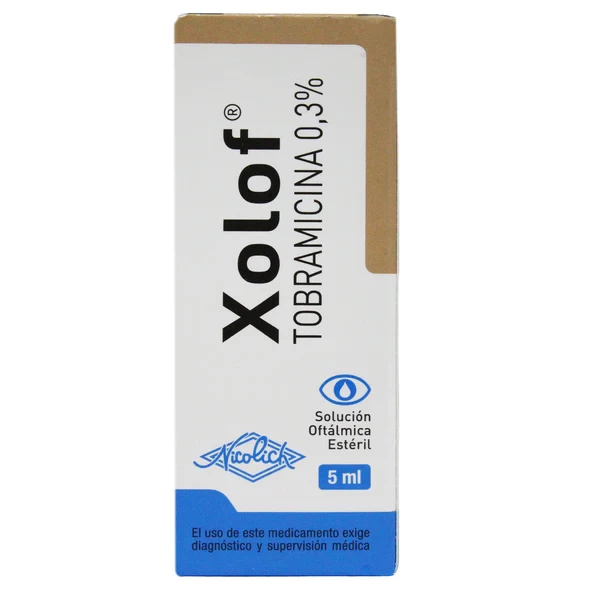 XOLOF COLIRIO 5 ML TOBRAMICINA