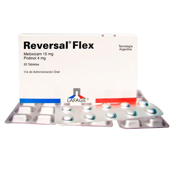 REVERSAL FLEX ( MELOXICAN 15mgPRIDINOL4mg) X 20 TAB