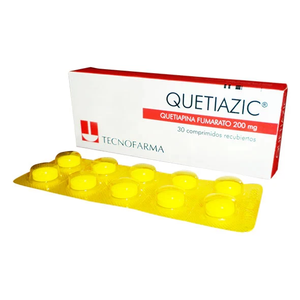 QUETIAZIC 200 MG X 30 QUETIAPINA