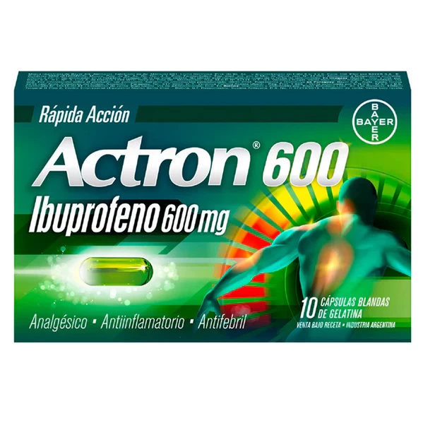 IBUPROFENO 600 MG X 10 ACTRON