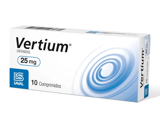 VERTIUM 25 MG X 40 COMP (DIFENIDOL)
