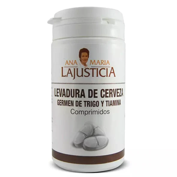 LEVADURA DE CERVEZA +GER TRIGO +TIAMINA ANA MARIA LA JUSTICIA ( MAGNESIO+VITAMINA E ) X 30 CAP