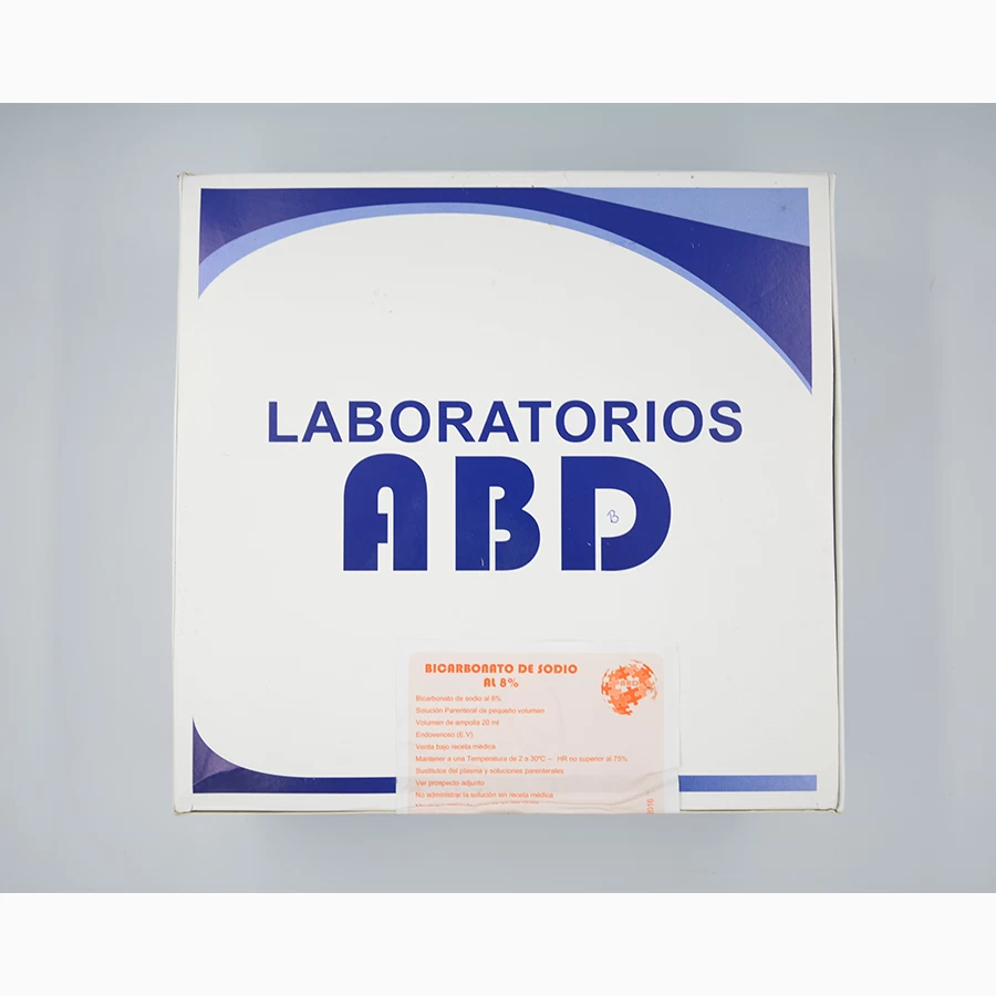 BICARBONATO DE SODIO 8% 20ML ABD