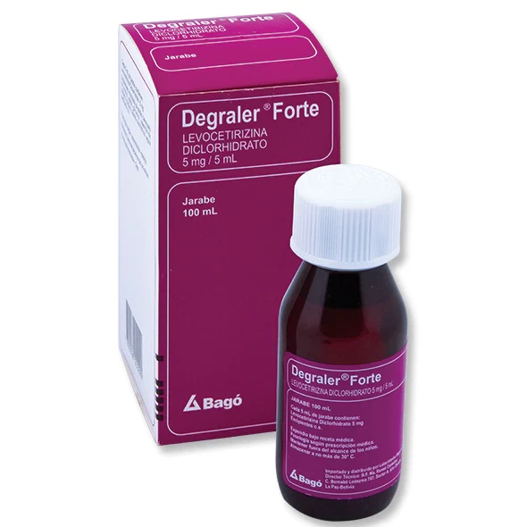 DEGRALER FORTE 5 MG/ 5 ML X 100 ML LEVOCETIRICINA