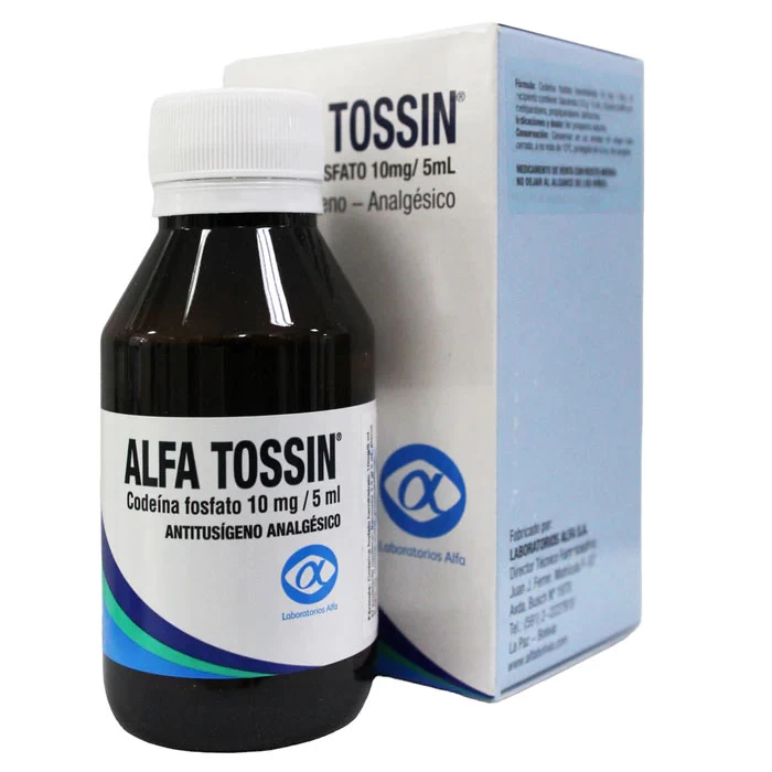 ALFA TOSSIN JARABE 10 MG/5 ML 100 ML(CODEINA)