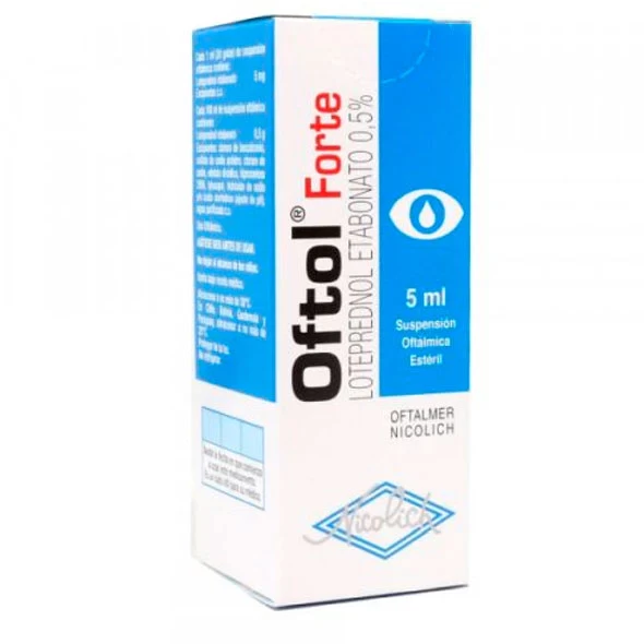 OFTOL FORTE COLIRIO 5 ML (LOTEPREDNOL ETABONATO