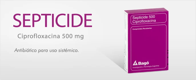 SEPTICIDE 500 MG X 10