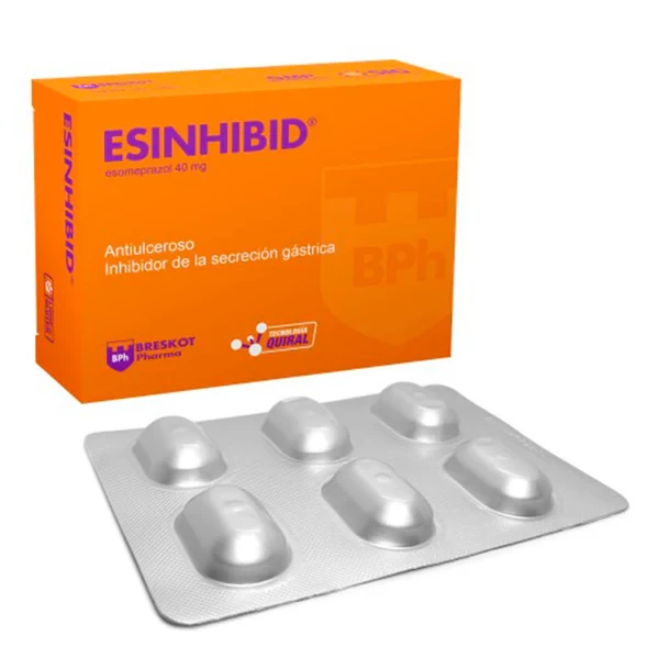 ESINHIBID 40 MG X 24 (ESOMEPRAZOL)